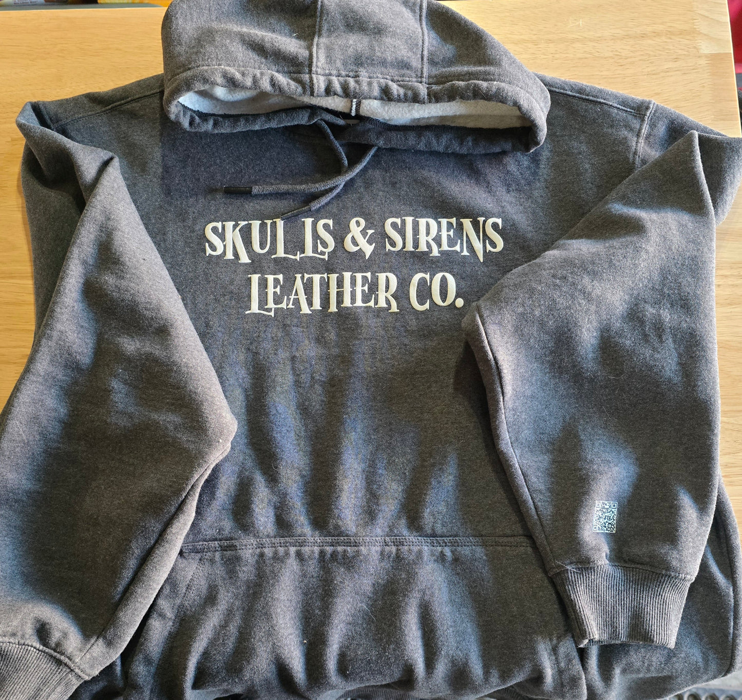 Skulls & Sirens Leather Co Hoodie